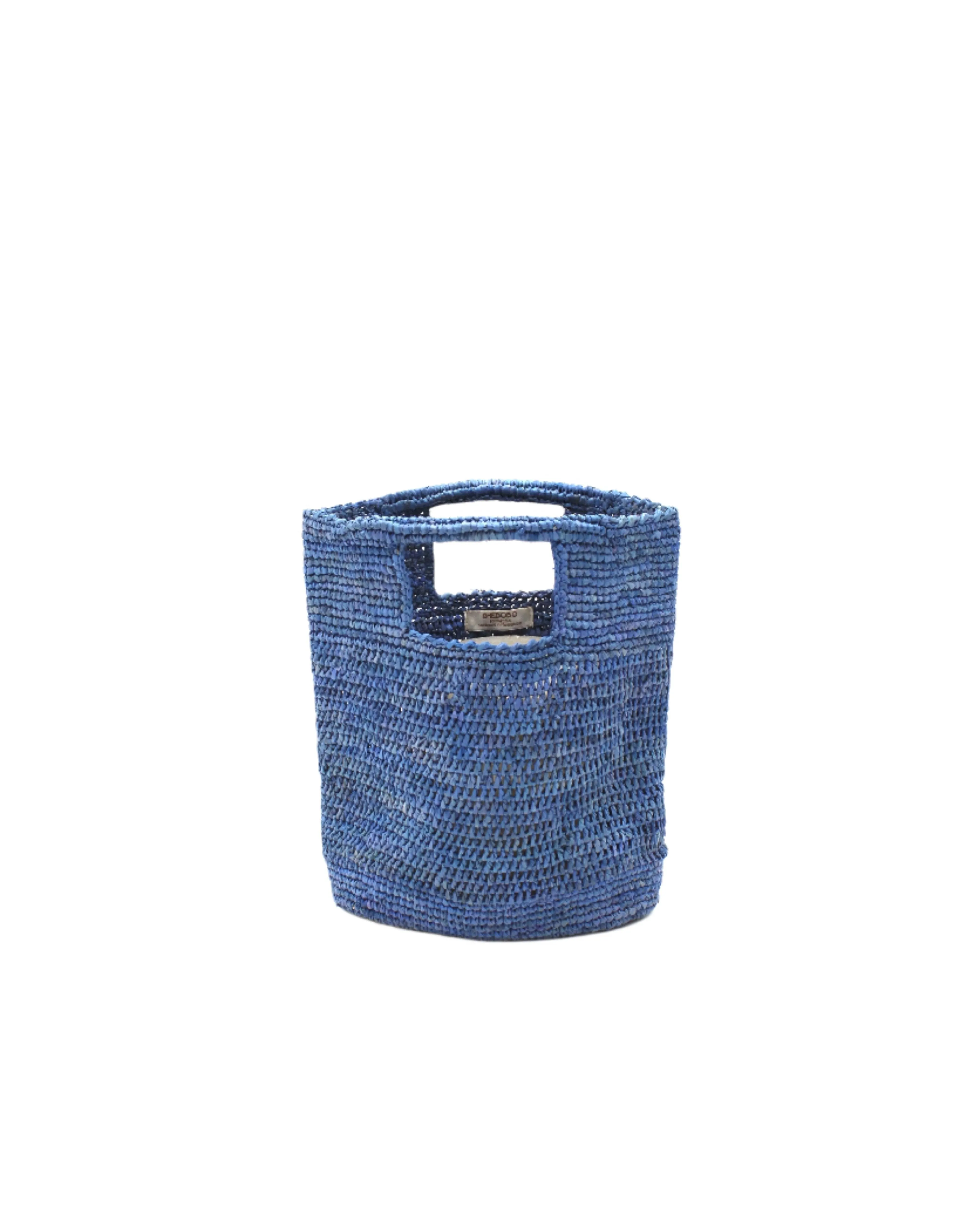 Mini ConCon Crochet Petite Straw Basket