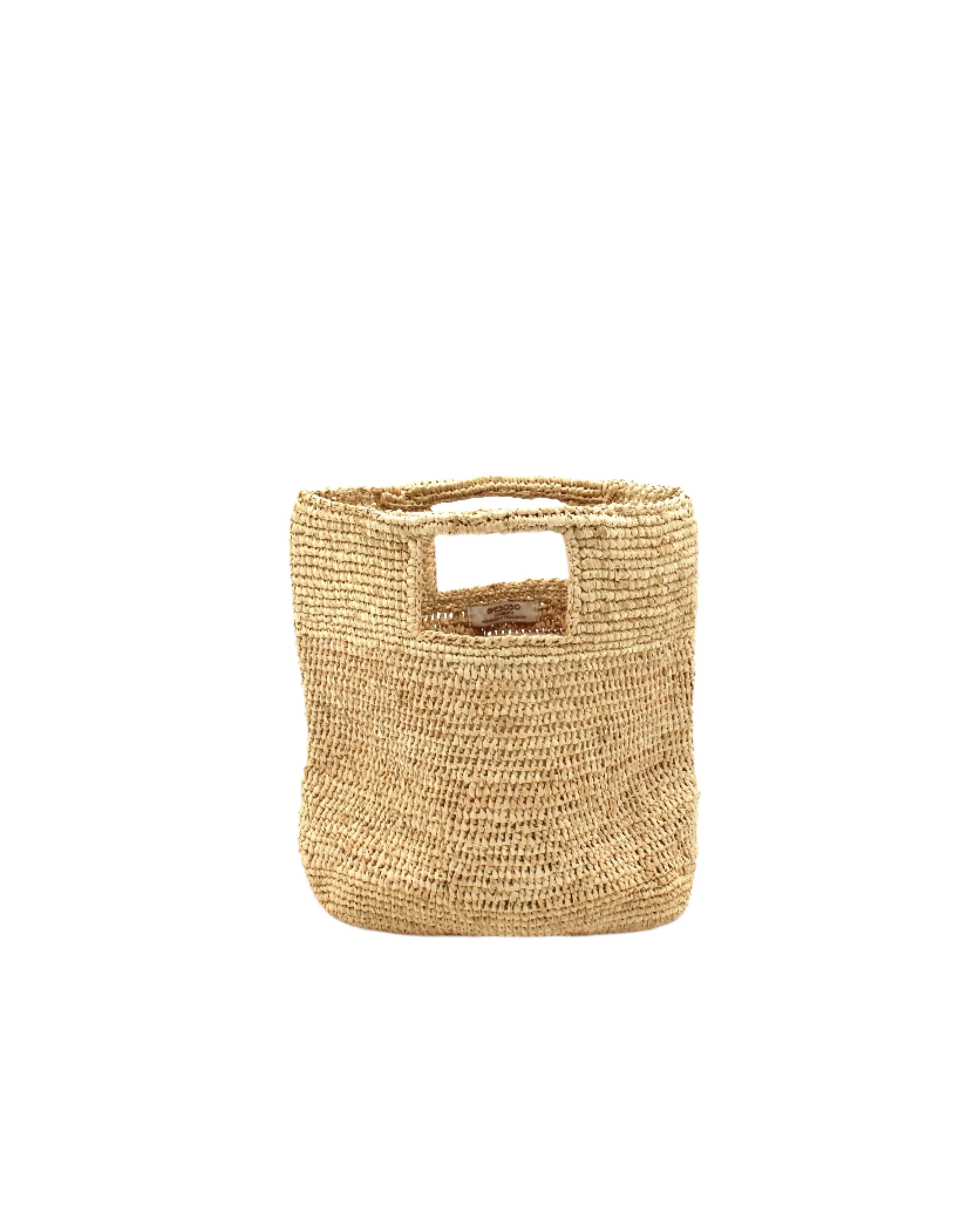 Mini ConCon Crochet Petite Straw Basket