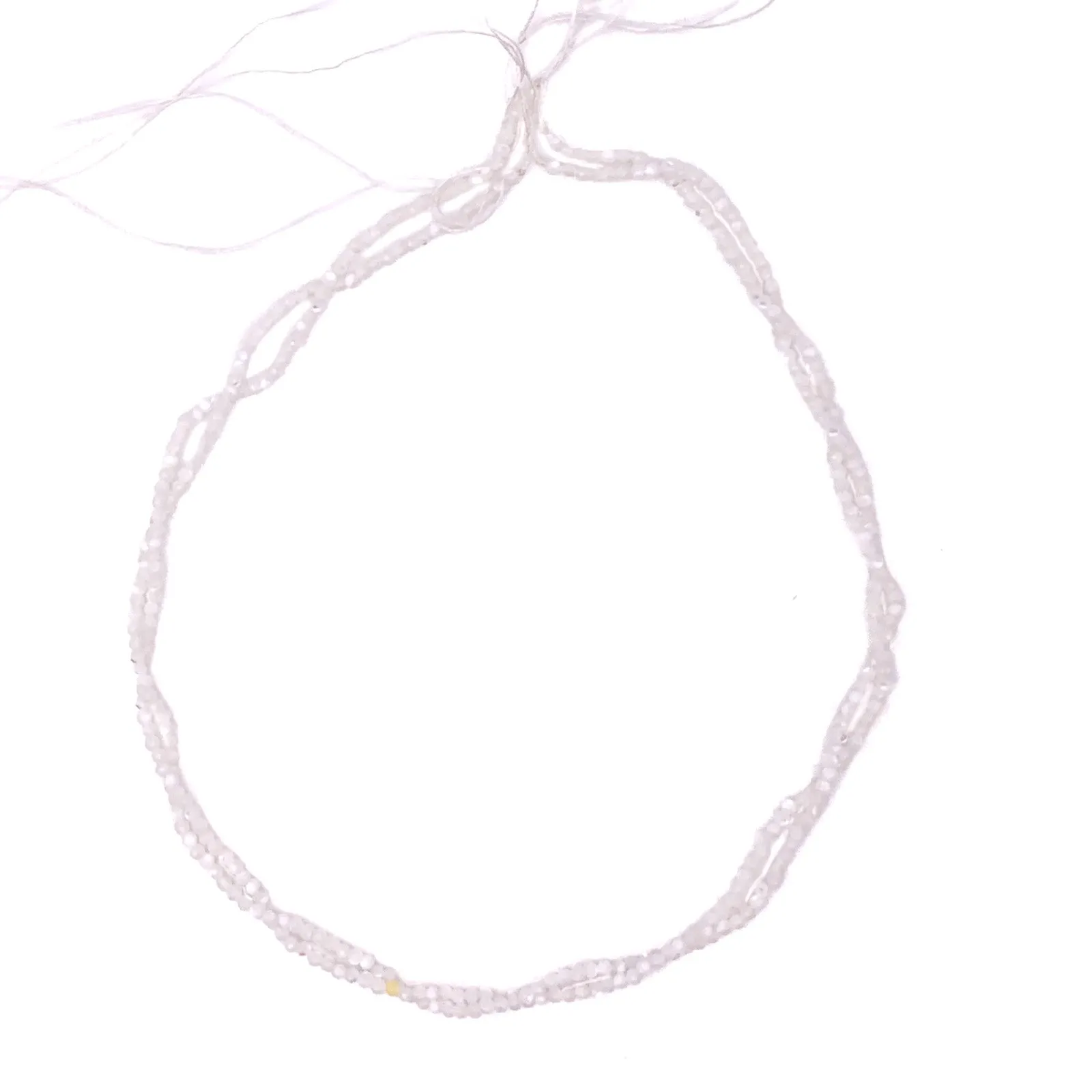 Mother of Pearl 2.3mm Faceted Rounds Bead Strand