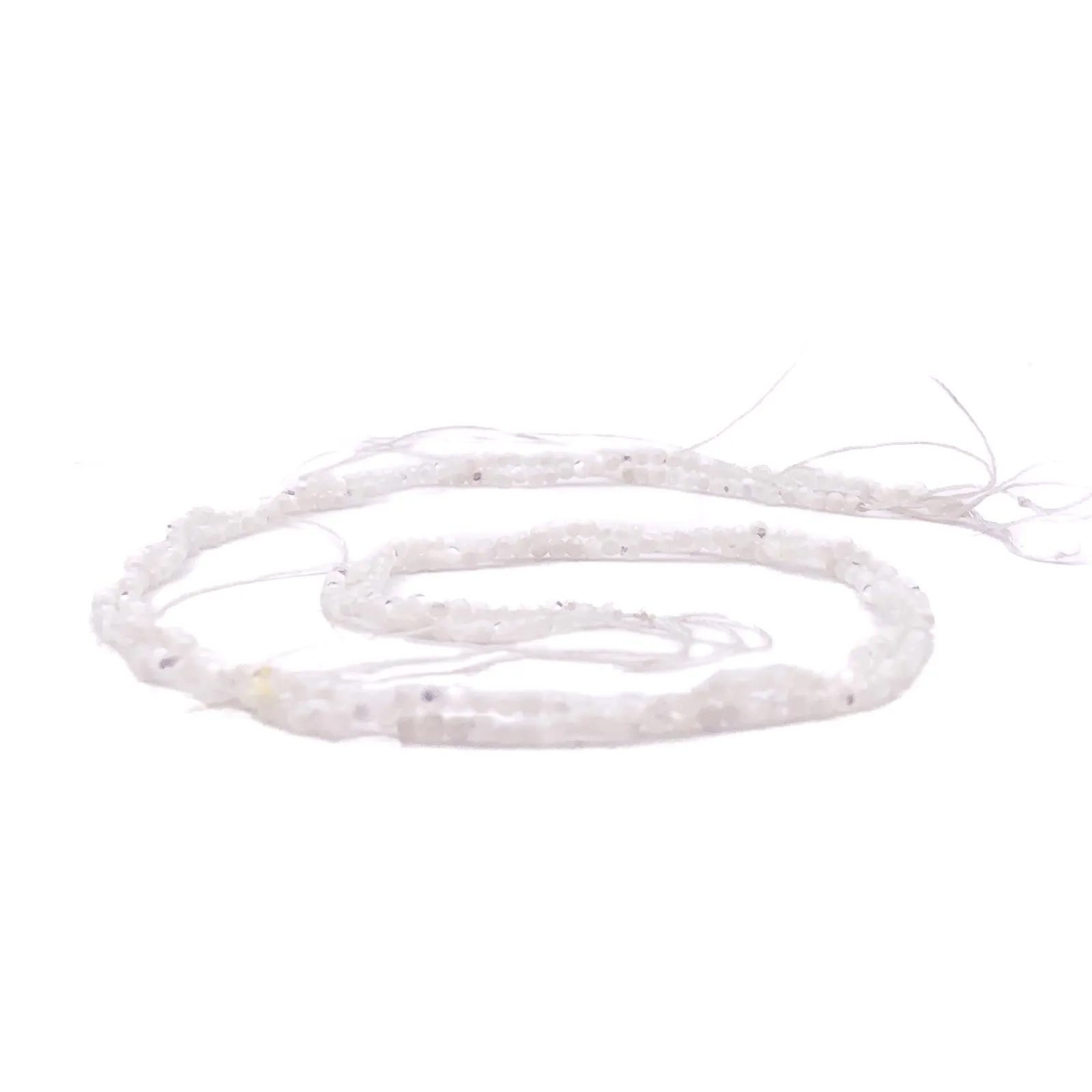 Mother of Pearl 2.3mm Faceted Rounds Bead Strand