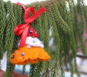 Multicolor Ornament With Beads