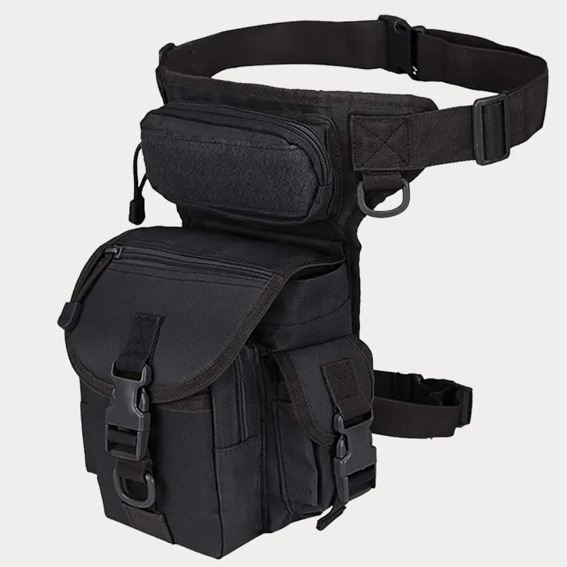 Multipurpose Leg Bag For Men Outdoor Riding Military Oxford Tactical Bag