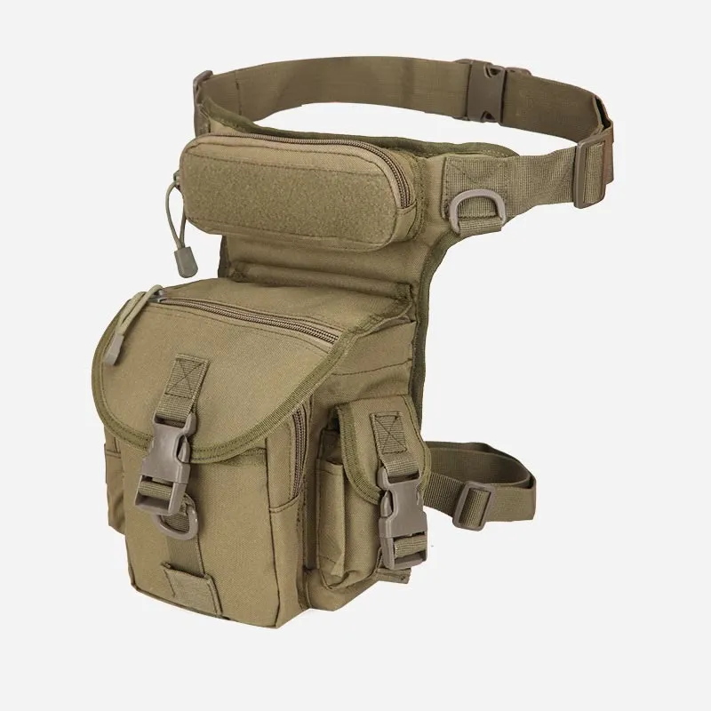 Multipurpose Leg Bag For Men Outdoor Riding Military Oxford Tactical Bag
