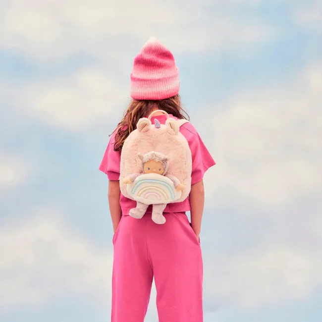 Olli Ella | Hopalong Unicorn Backpack Pink
