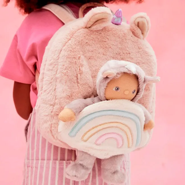 Olli Ella | Hopalong Unicorn Backpack Pink