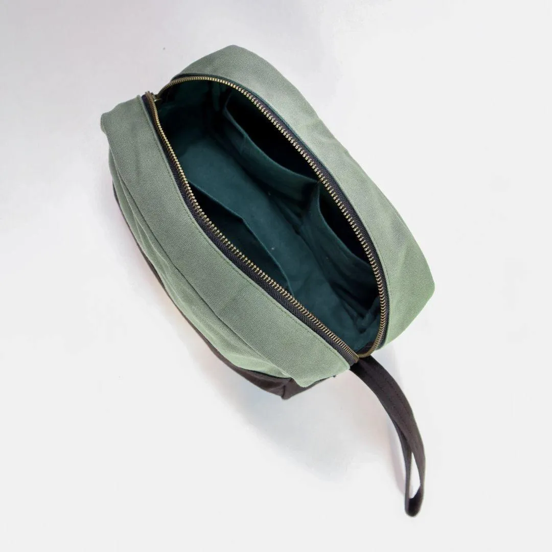 Oryx Canvas Dopp Kit - Royal Blue - Toiletry / Travel / Artist Kit Bag