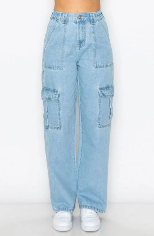 PAPER BAG SKATER JEAN