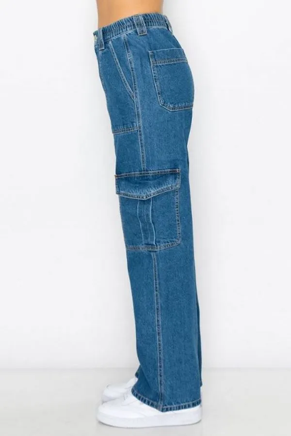 PAPER BAG SKATER JEAN
