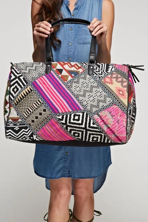 Patchwork Weekender Bag