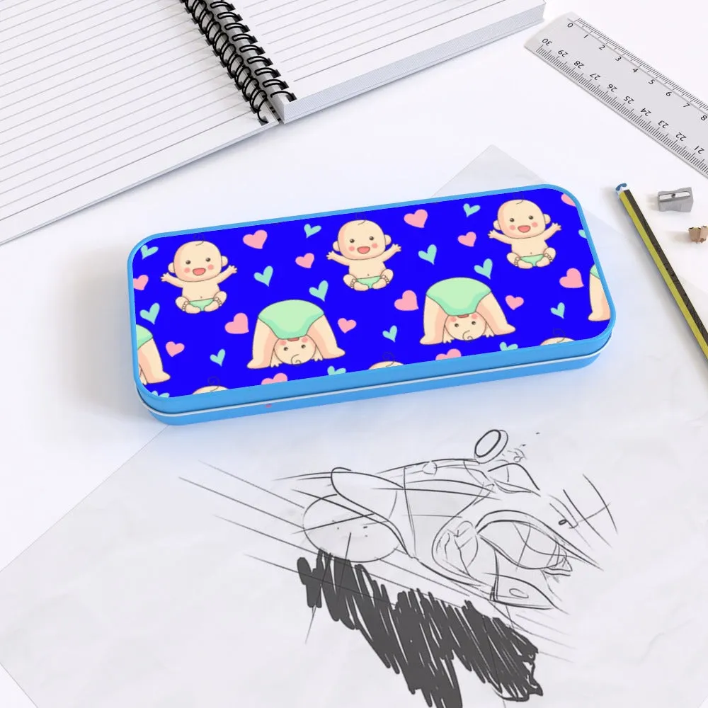 Pencil Tins - Baby Blue