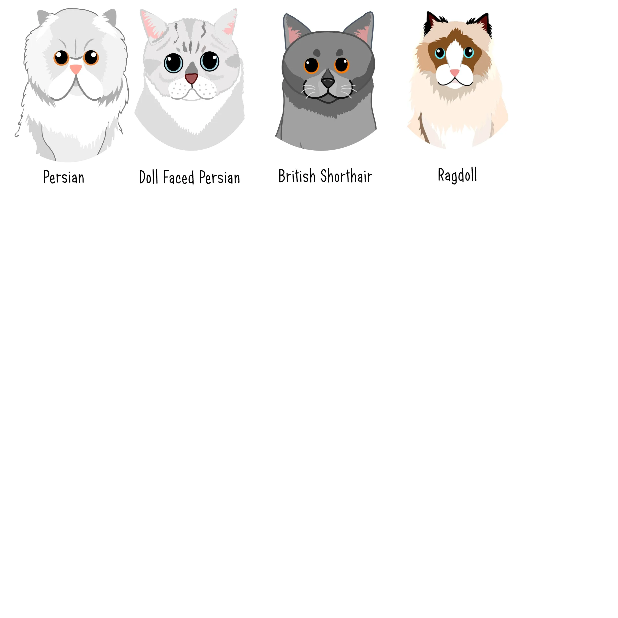 Personalised Cute Cat Christmas Decoration