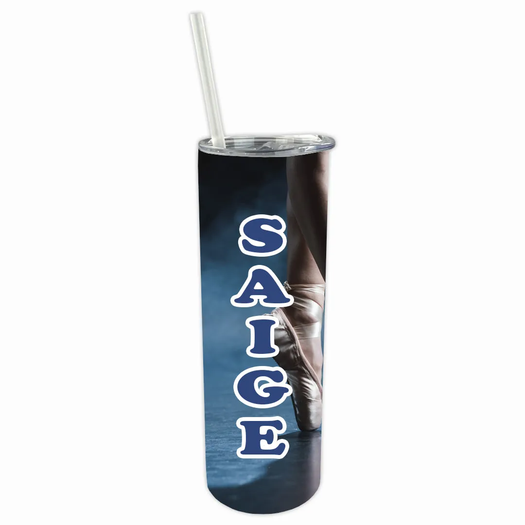 Personalized Sports 30oz Double Walled Stainless Steel Bottle - Dance