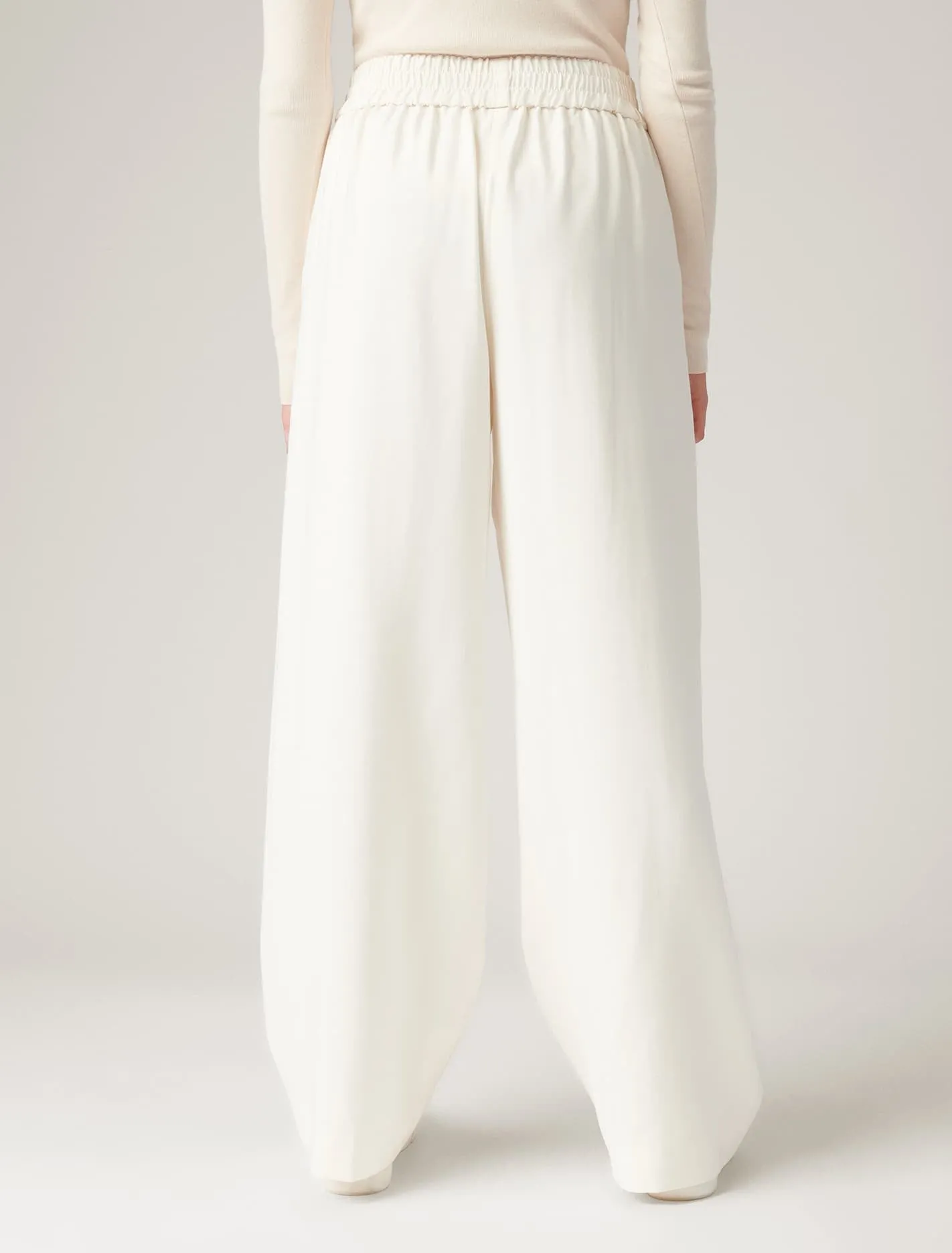 Petra Wide Leg Pintuck Pant