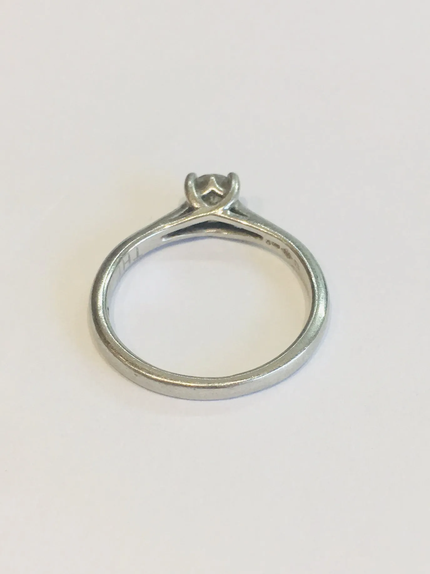Platinum 0.55cts Engagement & Wedding Bridal Set
