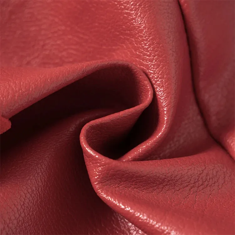 Pre Order:  Spliced Faux Leather Midriff Top
