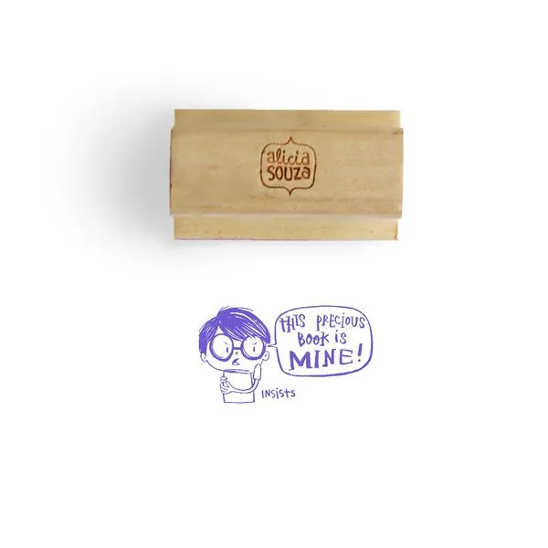 Precious Book Stamp - BOY