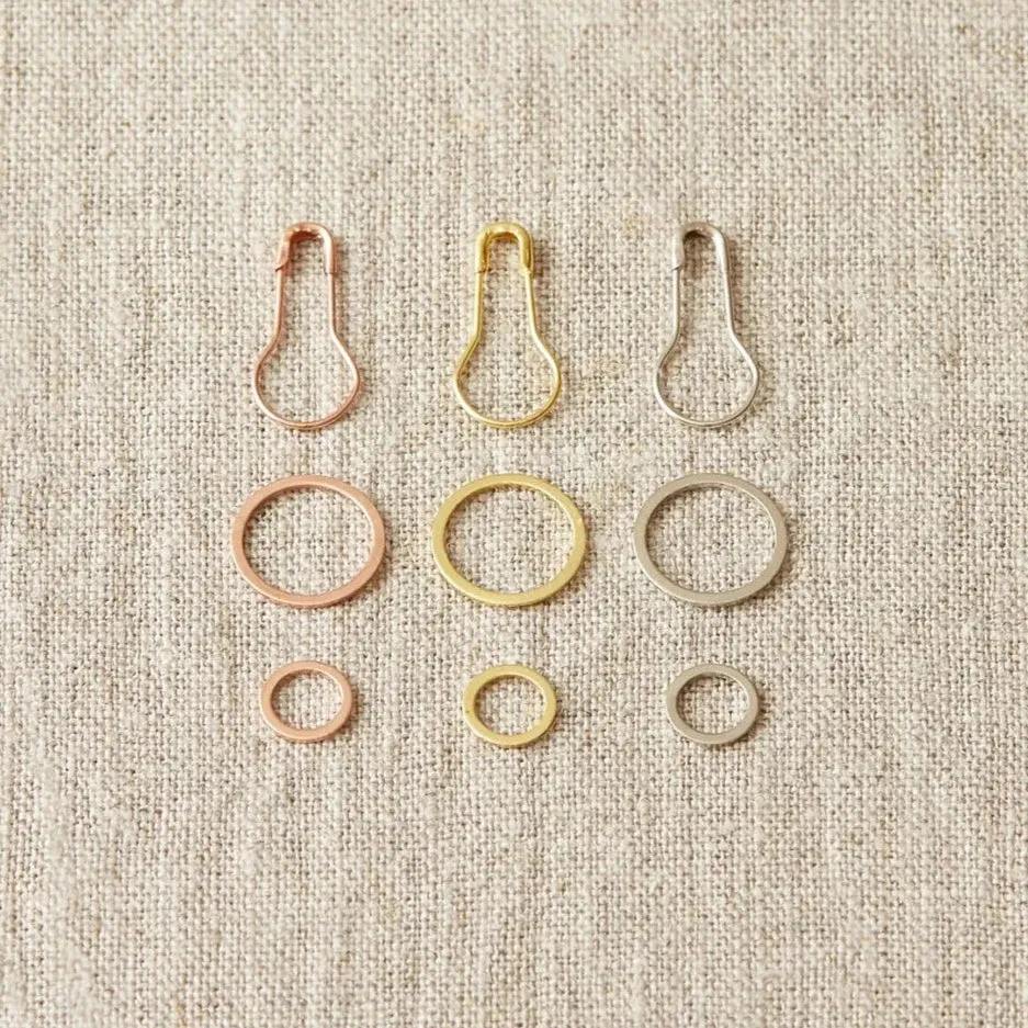Precious Metal Stitch Markers