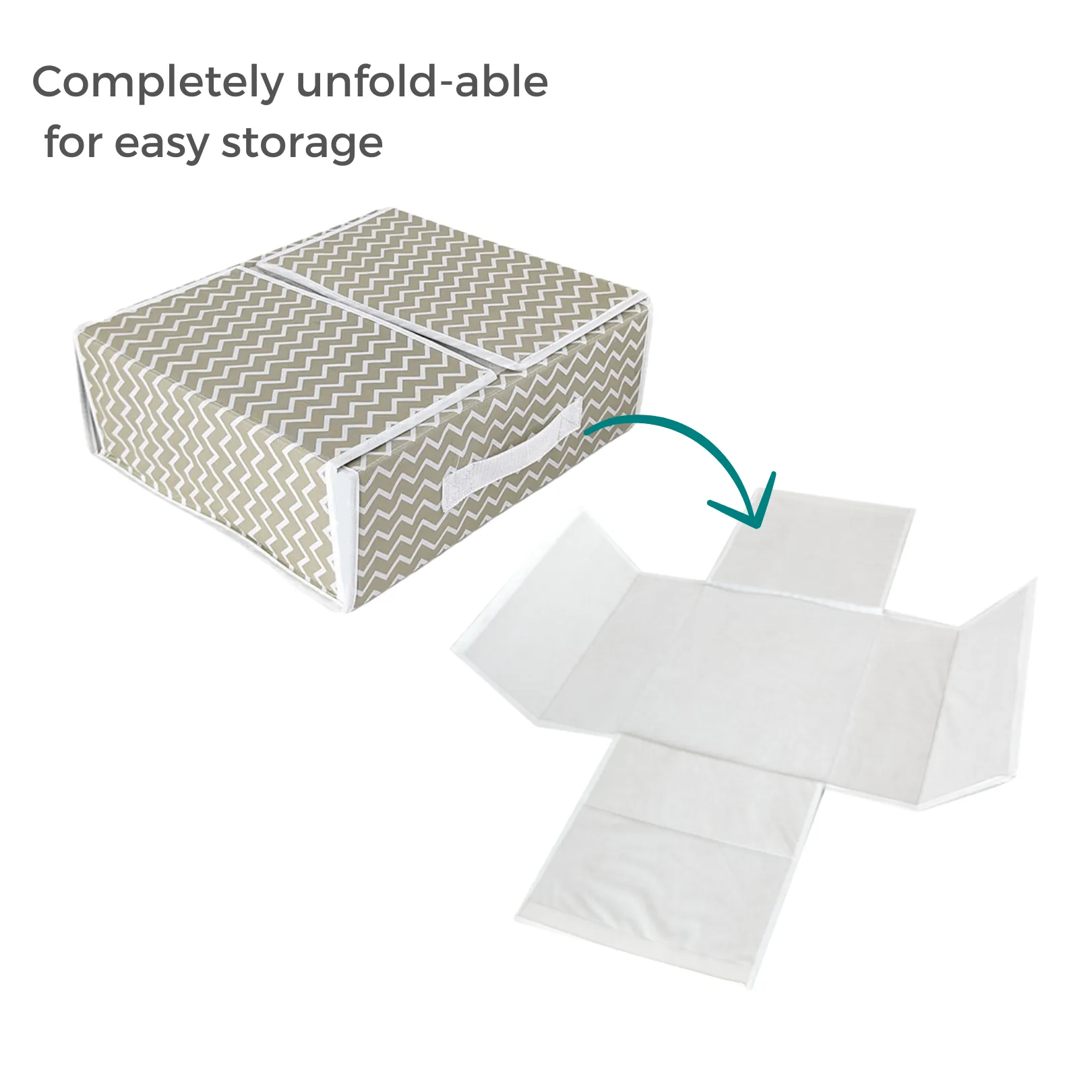 Qoolish Bed Sheet Storage Bag Organizer