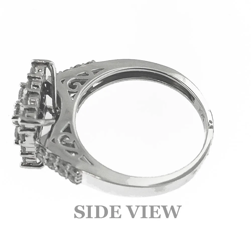 "JURNEEY" DIAMOND HALO RING