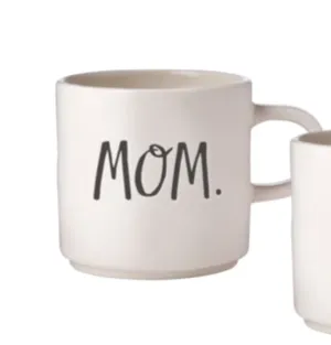 Rae Dunn Stem Print Mom Mug