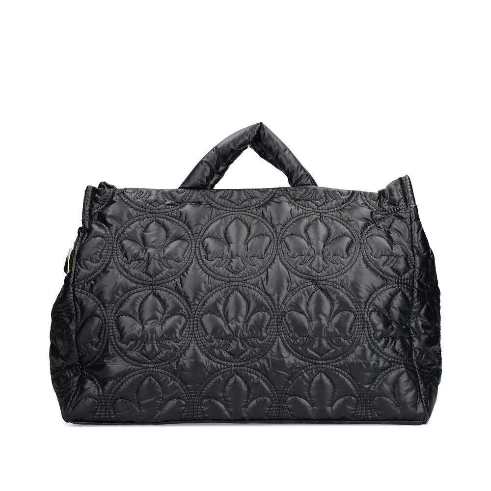 Rieker Handbag Black Soft Faux Leather Quilted H1644-00