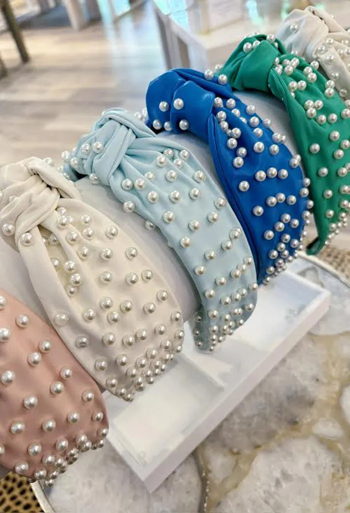 Roxie Headband-Baby Blue