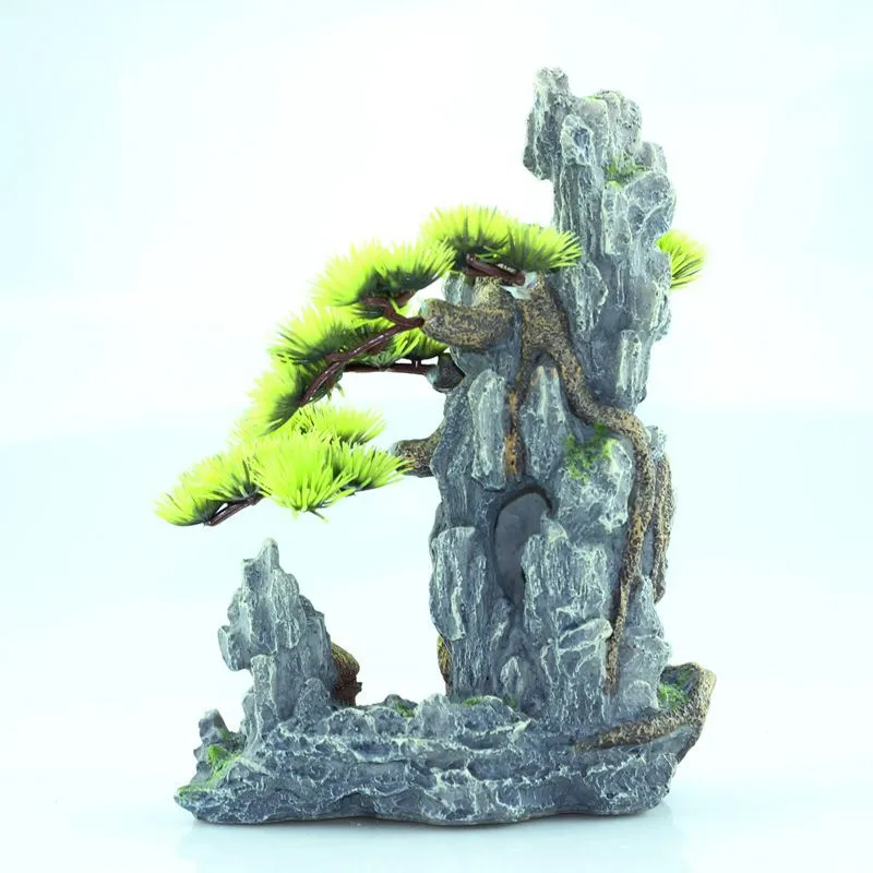 RQ2012 Tree Aquarium Decoration 15.5x7.5x22cm