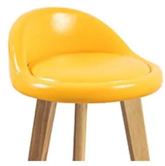 Rustic Wood Bar Stool | CARL