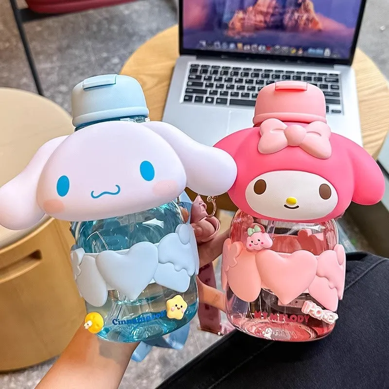 Sanrio Stylish High-Capacity Water Bottle for Summer 850ml
