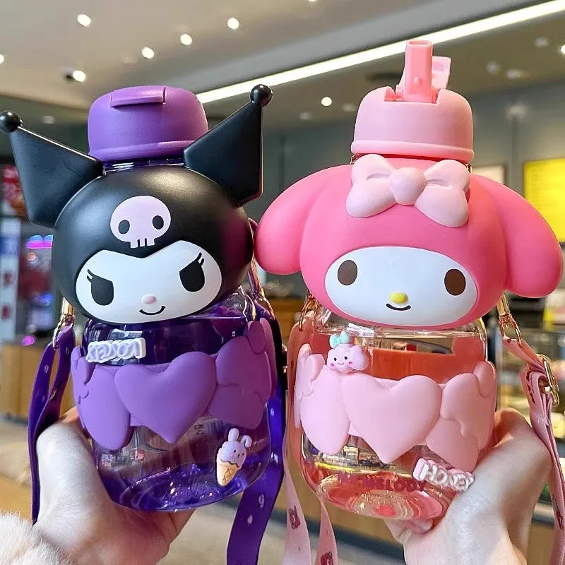 Sanrio Stylish High-Capacity Water Bottle for Summer 850ml