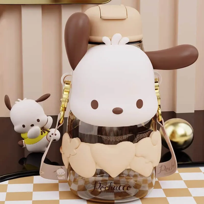 Sanrio Stylish High-Capacity Water Bottle for Summer 850ml