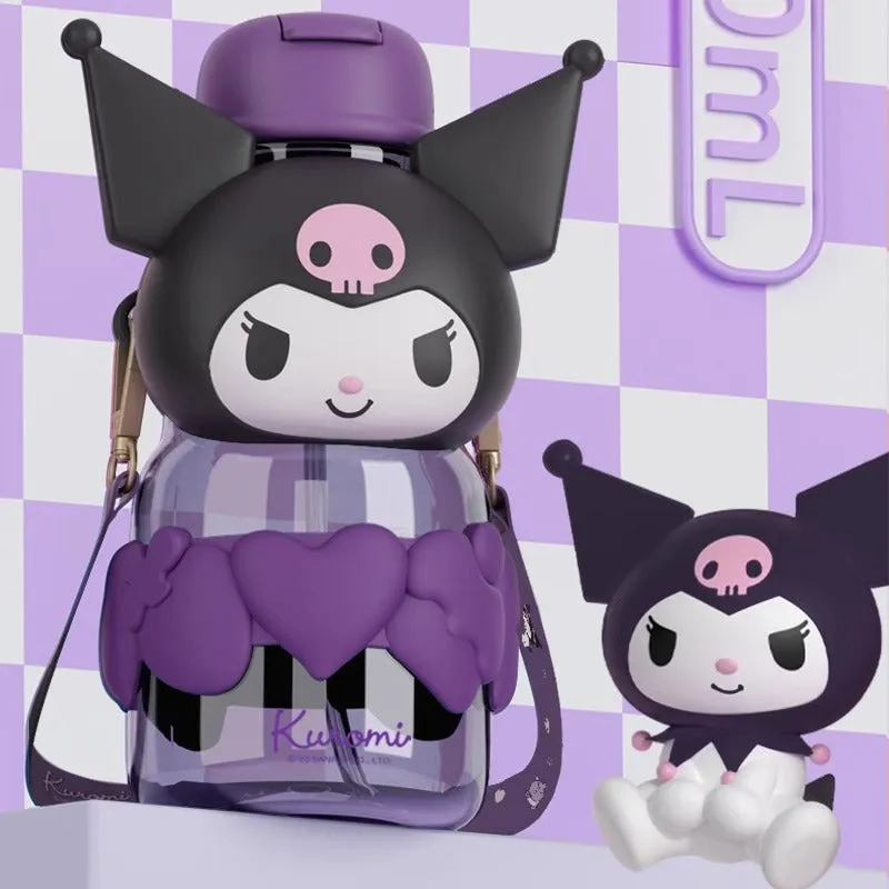 Sanrio Stylish High-Capacity Water Bottle for Summer 850ml