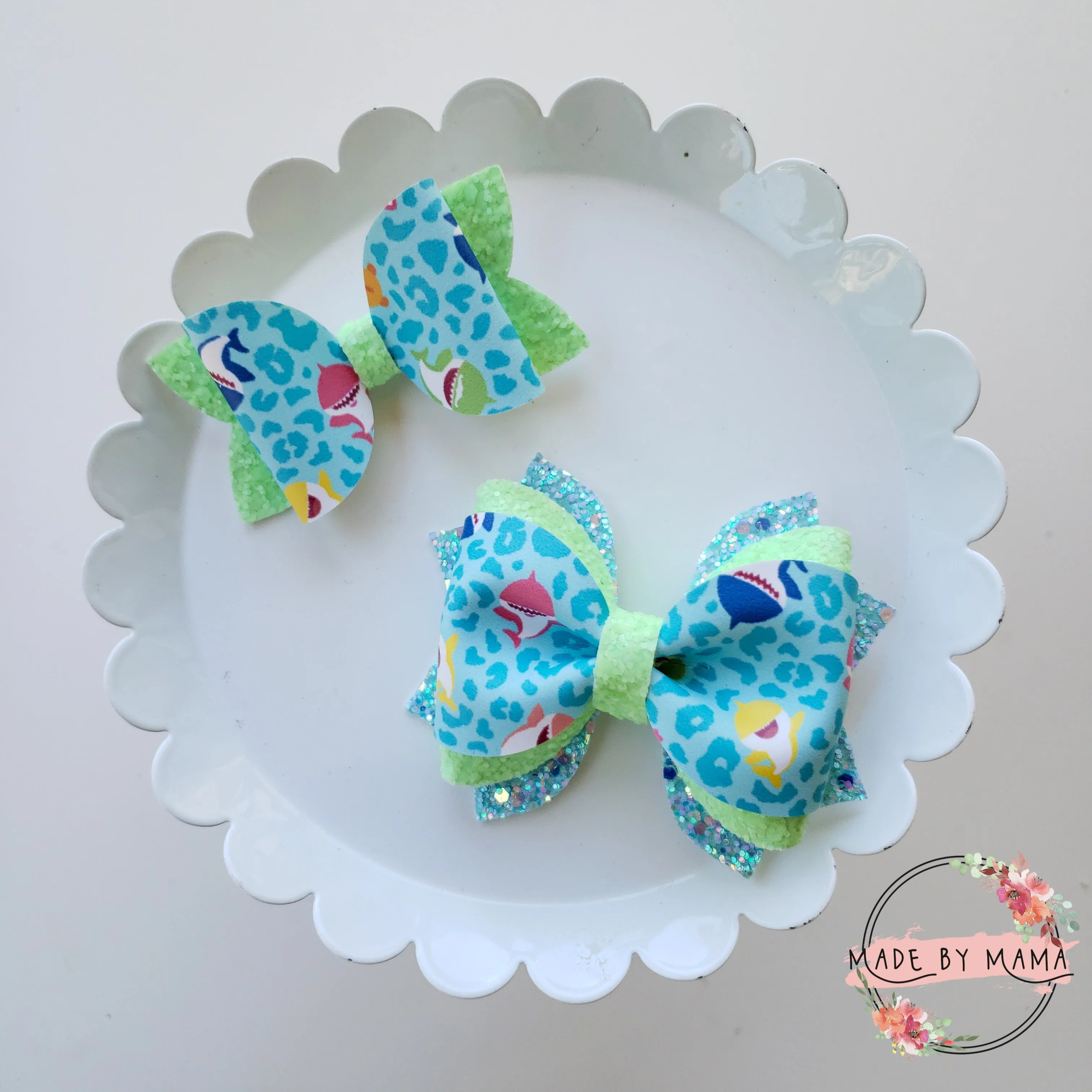 Shark Family Bow
