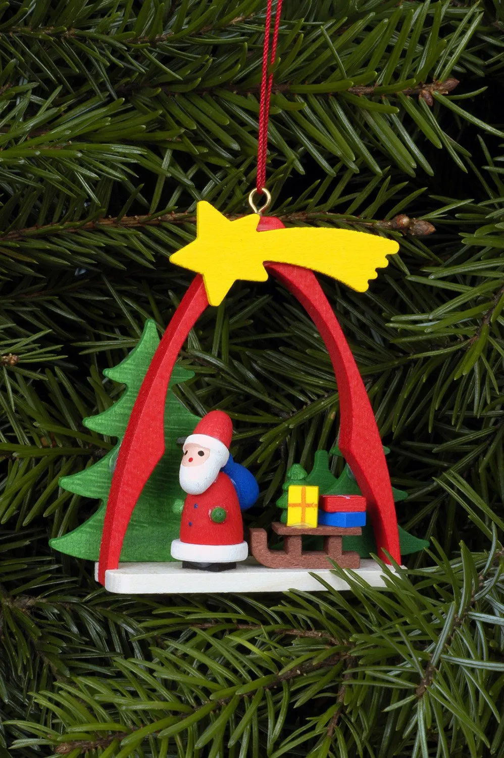 Shooting star Santa - Christmas tree decoration (Pre-Order Item)