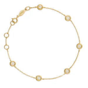 Six Diamond Bracelet