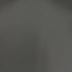 Slate Gray Pebble Grain Textured Faux Leather Vinyl Fabric