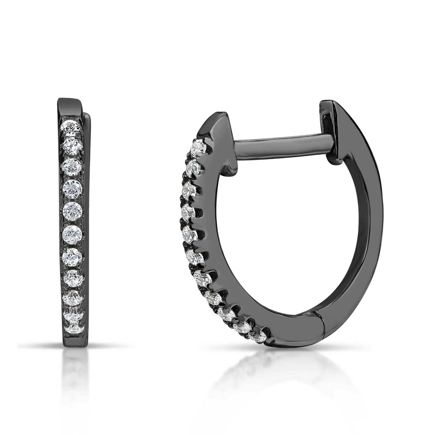 Small Brilliant Hoops
