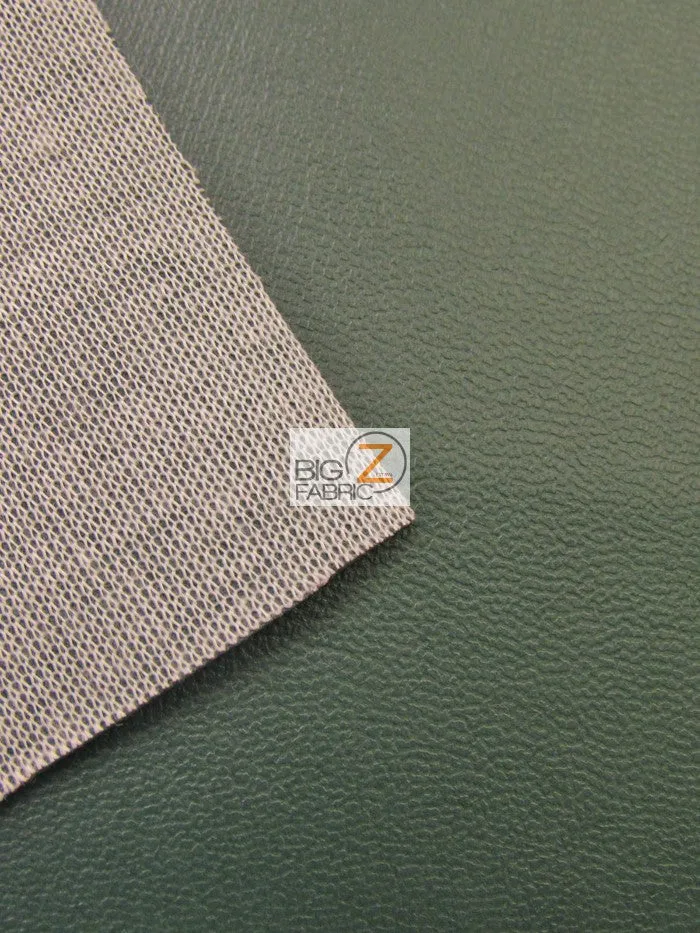 Solid Soft Faux Fake Leather Vinyl Fabric / Brown / By The Roll - 30 Yards