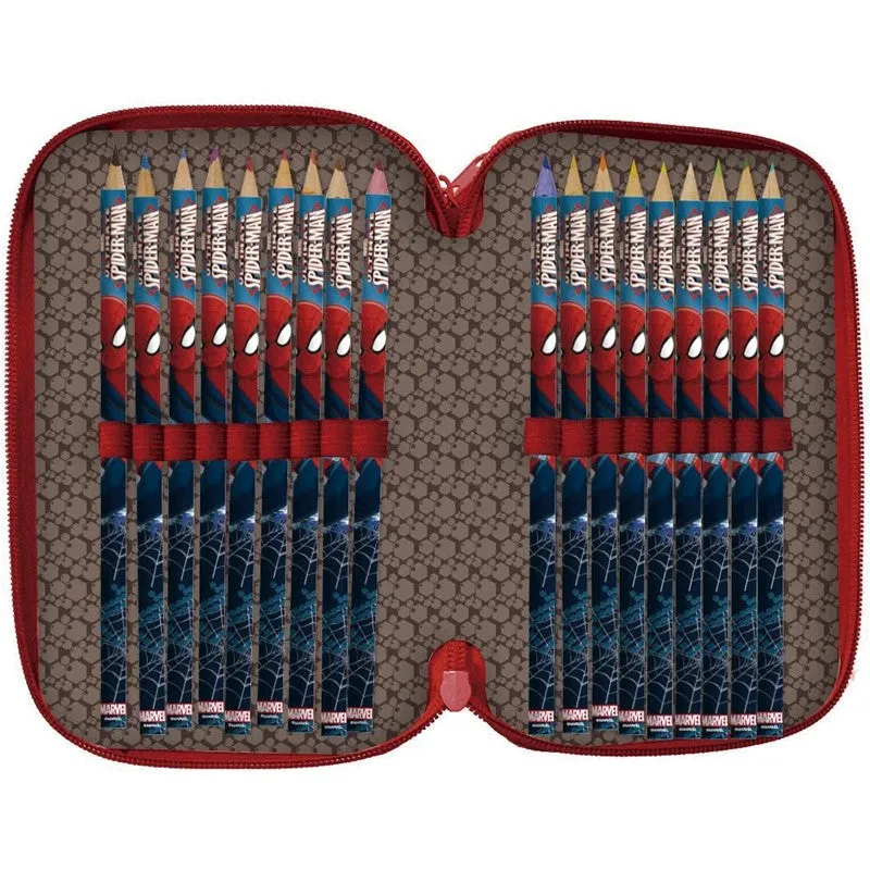 Spider-Man - 3 Zipper Pencil Case