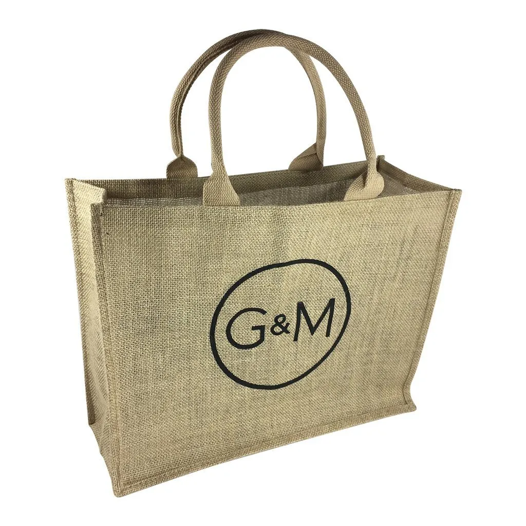 Stock Jute Bag Natural(SJB-01D)