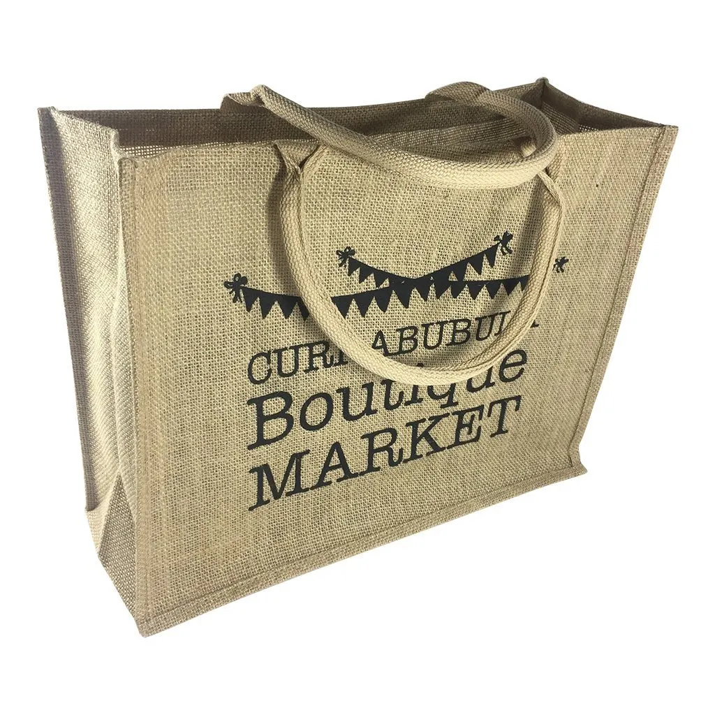 Stock Jute Bag Natural(SJB-01D)