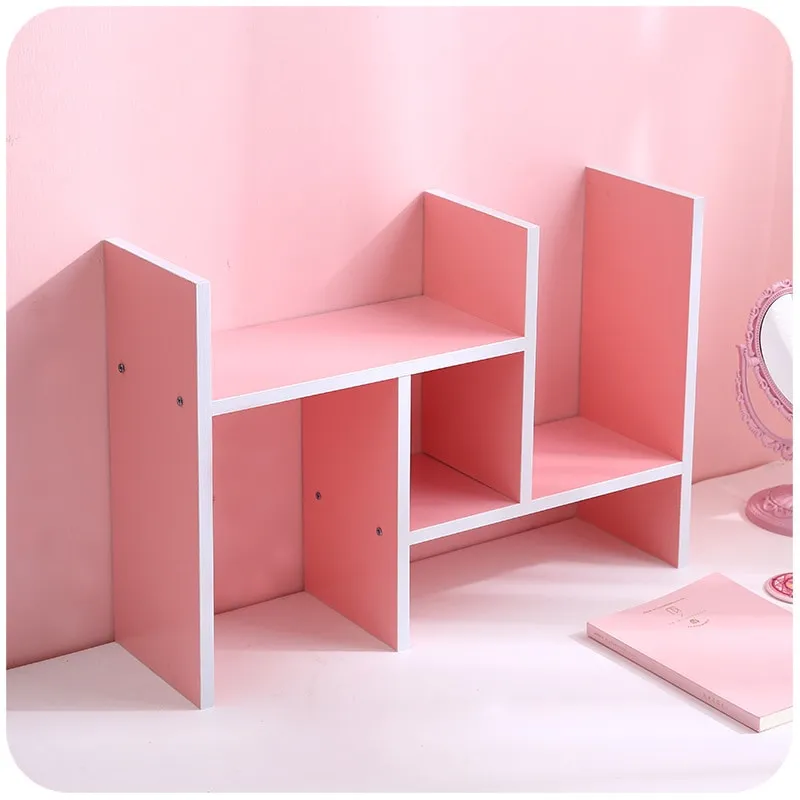 Sweet Pink Irregular Desk Organizer