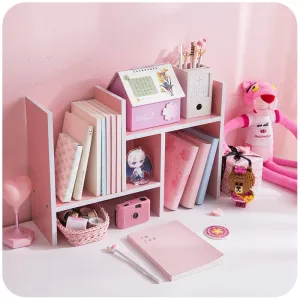 Sweet Pink Irregular Desk Organizer