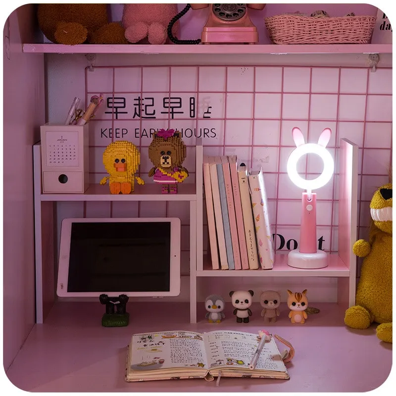 Sweet Pink Irregular Desk Organizer