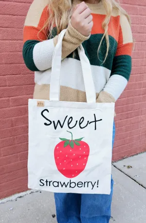 Sweet Strawberry Tote