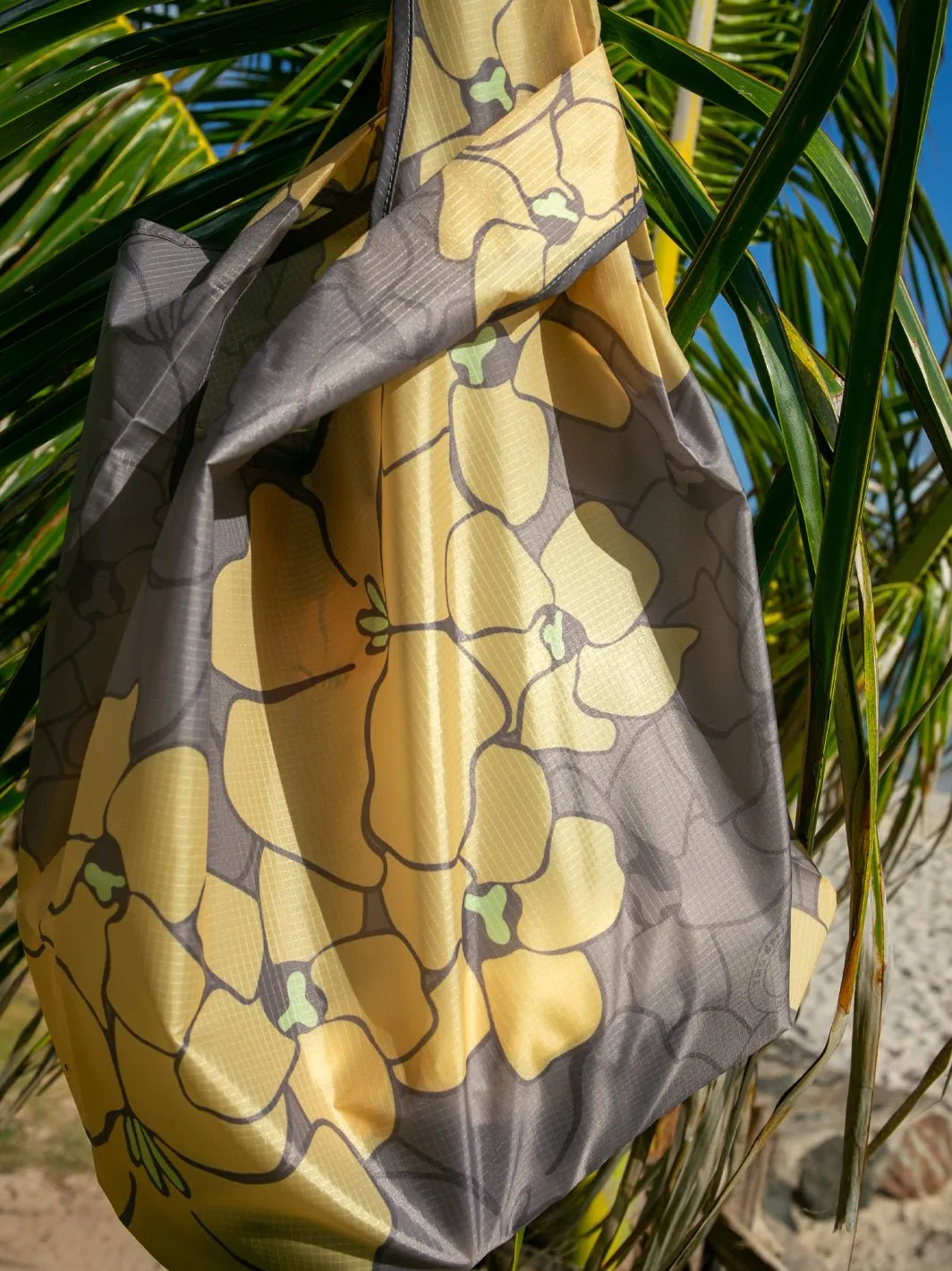 T&C Surf Triple Puakenikeni Reusable Tote Bag