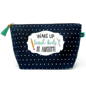 Teach Kids Be Awesome Janie Zippered Pouch