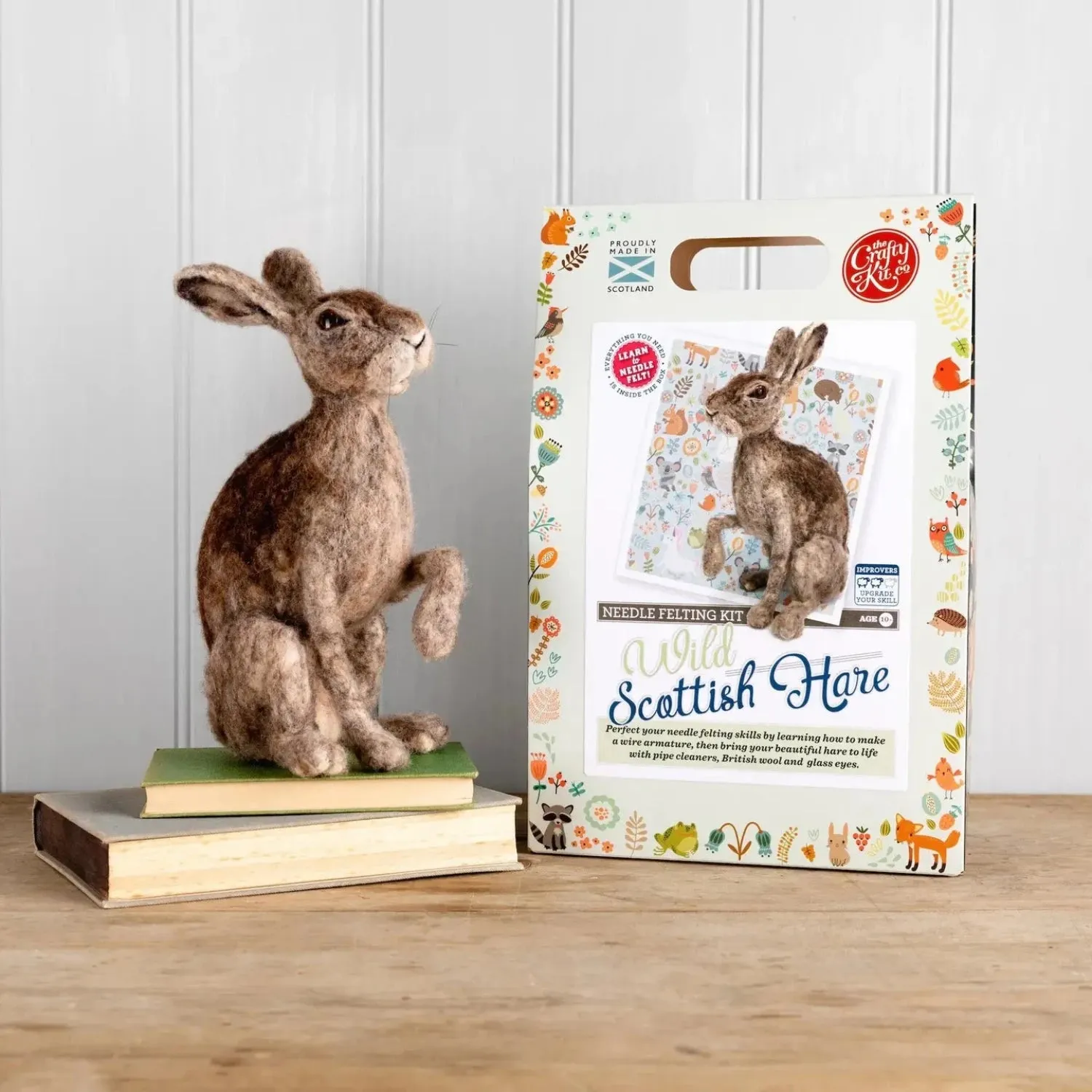 The Crafty Kit Co - Make Your Own - Wild Scottish Hare