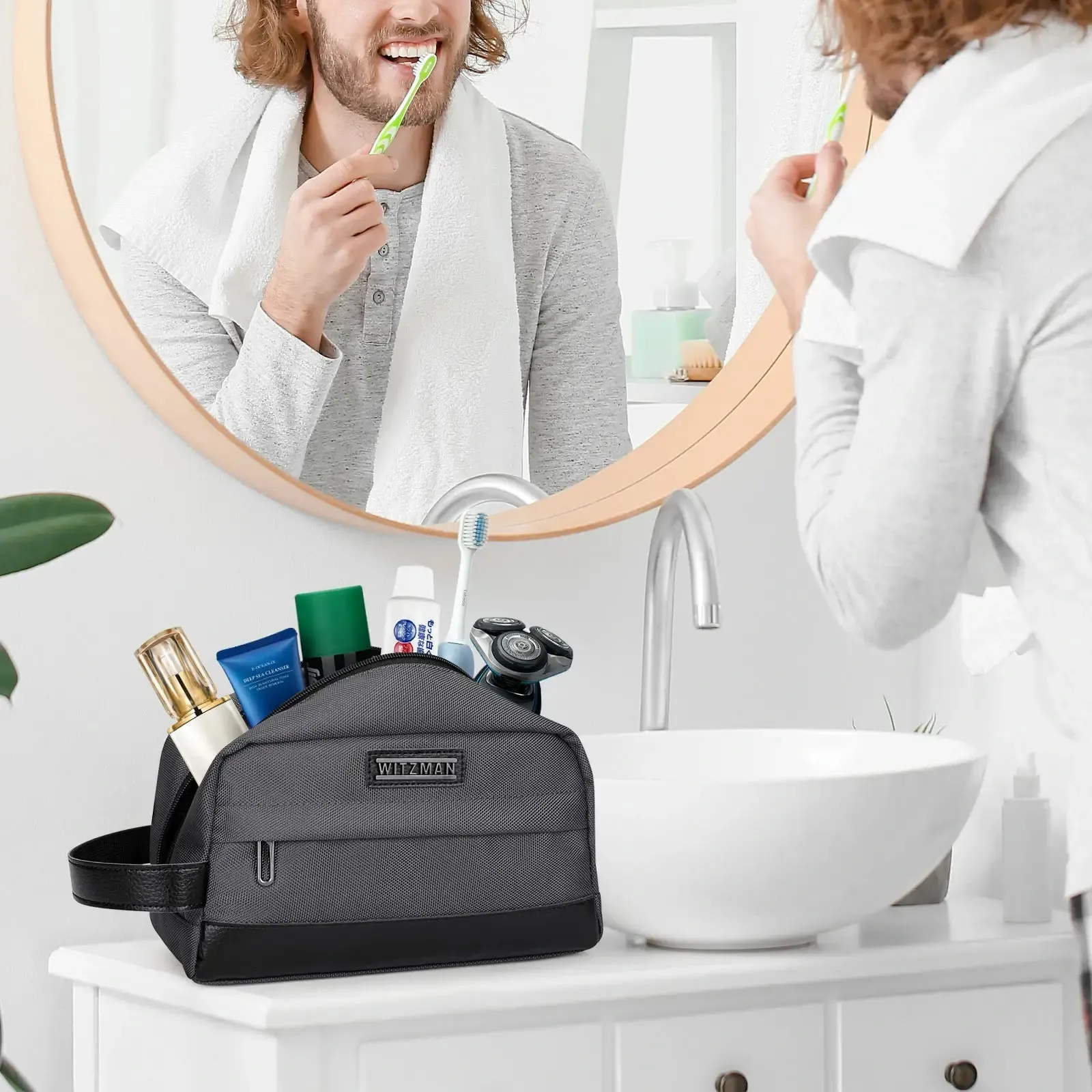 Toiletry Bag Lightweight Water-Resistant