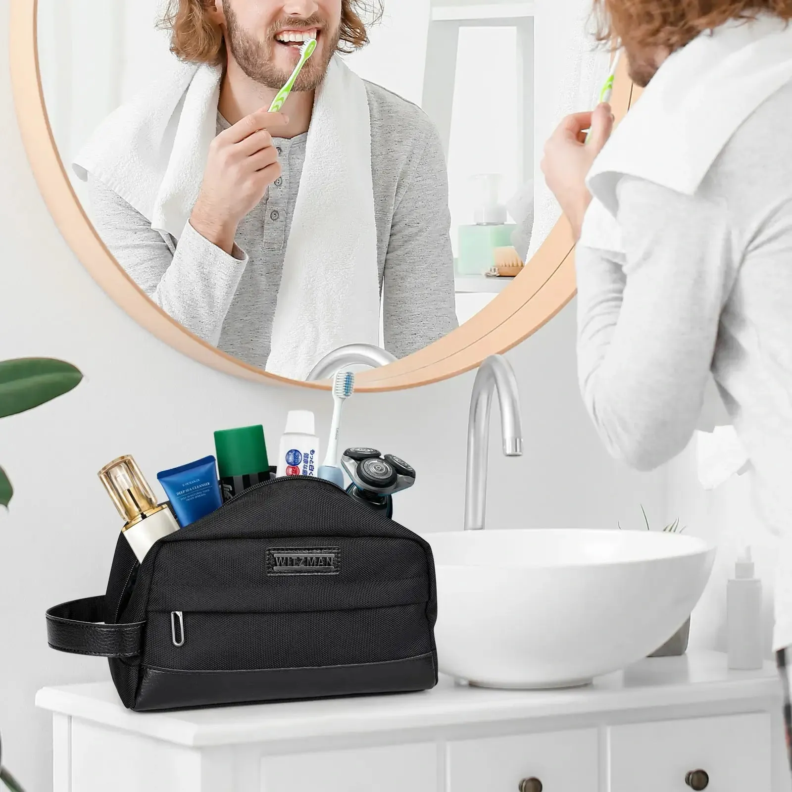 Toiletry Bag Lightweight Water-Resistant